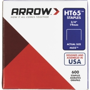 Arrow Fastener 3/4 Staple 65S Pack of 4 - All