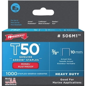 Arrow Fastener 3/8 Monel Staple 506M1 - All