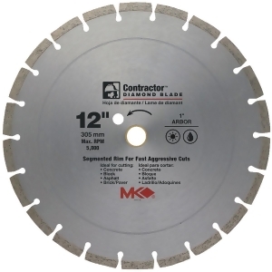 M.k. Diamond Prod. 12 Segmented Rim Blade 167018 - All