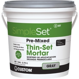 Custom Building Products Gl Gry Pm Thinset Mortar Cttsg1-2 - All