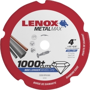 Lenox 4 Diamond Cutoff Wheel 1972919 - All