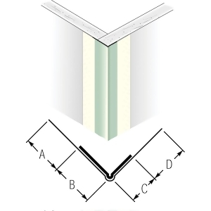 Usg 8' 90d Os Corner Bead B1xwel8 Pack of 50 - All