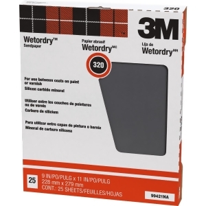 3M 320a Wet/Day Sandpaper 99421Na - All