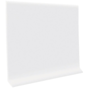 Roppe Corp. 4 x4' White Wall Base H1640c54p161 Pack of 16 - All