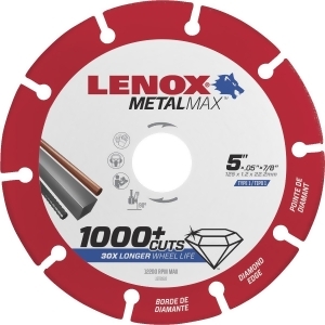 Lenox 5 Diamond Cutoff Wheel 1972922 - All