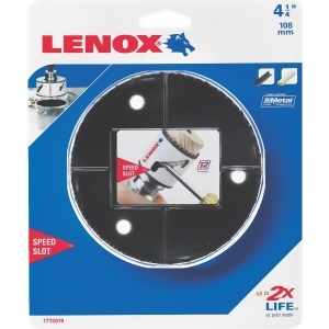 Lenox 4-1/4 Hole Saw 1772019 - All