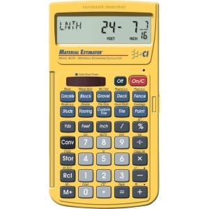 Calculated Ind. Estimator Calculator 4019 - All