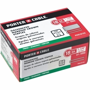 Porter Cable 1-1/4 Finish Staple Pns18125 - All