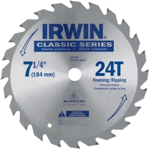 Irwin Bulk7-1/4 24t Clsc Blade 25130 Pack of 25 - All