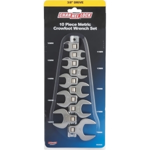 Channellock Products 10pc Crowfoot Wrench Set 302950 - All