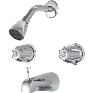 Globe Union Chrome Tub and Shower Faucet F20k1400cp-jpa3 - All