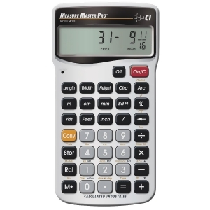 Calculated Ind. Meas Mstr Pro Calculator 4020 - All