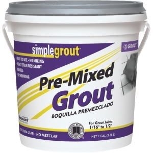 Custom Building Products Gl Nat Gray Premix Grout Pmg091-2 - All
