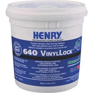Henry W.w. Co. Gl Vinyl Lock Ps Adhesive 12176 - All