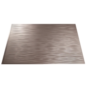 Acp Acoustic Ceiling Products Br Nickel Ripple Panel D72-29 Pack of 5 - All