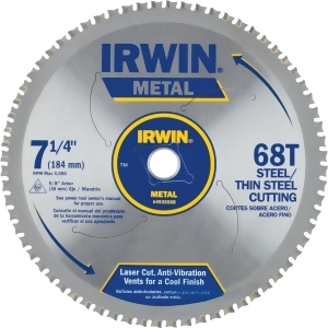 Irwin 7-1/4 68t Ferrous Blade 4935560 - All