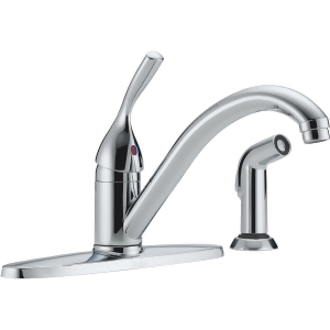 Delta Faucet 1h Ch Kit Faucet with Spry 400-Dst - All