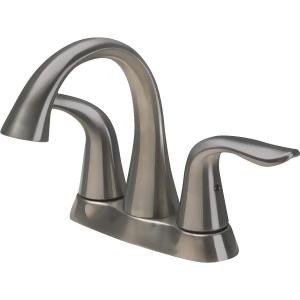 Delta Faucet 2h Stainless Steel Lavatory Faucet with Popup 2538-Ssmpu-dst - All