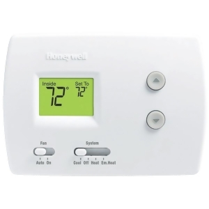 Honeywell International Heat Pump Thermostat Rth3100c1002/e1 - All