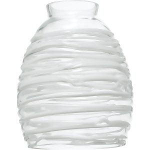 Westinghouse Glass Clear with White Rope 81314 Pack of 4 - All