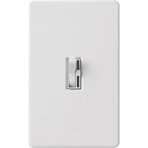 Lutron 600w Eco Dimmer Tg-603pgh-wh - All