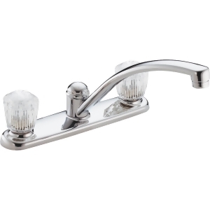Delta Faucet Two Handle Chrome Kitchen Faucet 2102Lf - All