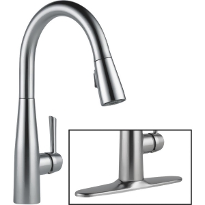 Delta Faucet 1h Stainless Steel Kitchen Faucet 9113-Ar-dst - All