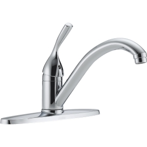 Delta Faucet One Handle Chrome Kitchen Faucet 100-Dst - All