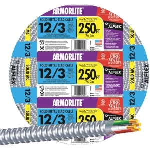 Southwire 250' 12/3 Mc Aluminum Cable 68583455 - All