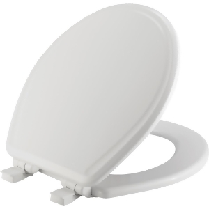 Bemis/mayfair White Round Wood Toilet Seat 48Slowa000 - All