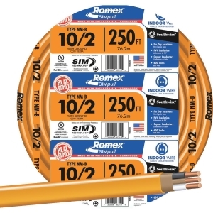 Southwire 250' 10-2 Nmw/G Wire 28829055 - All