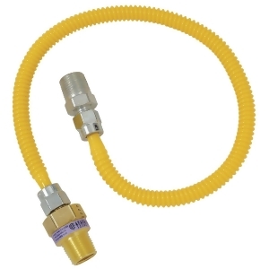 Brass Craft 1/2x3/8-48 Gas Connector Cssl44r-48p - All