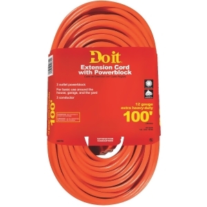 Woods Ind. 100' 12/3 Trip-Tap Cord 550820 - All