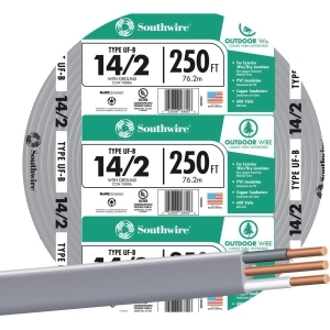 Southwire 250' 14-2 Ufw/G Wire 13054255 - All