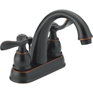 Delta Faucet 2h Rb Lavatory Faucet with Popup 25996Lf-ob-eco - All