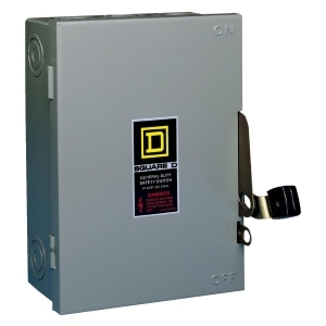 Square D Co. 30a Safety Switch D211ncp - All