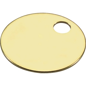 Lucky Line 100pc 1-1/4 Brass Tag 26012 - All