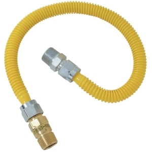 Brass Craft 1/2x1/2-48 Gas Connector Cssc44r-48p - All