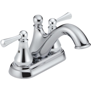Delta Faucet Two Handle Chrome Lavatory Faucet with Popup 25999Lf - All