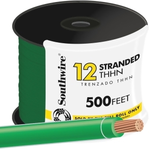 Southwire 500' 12str Green Thhn Wire 22968258 - All
