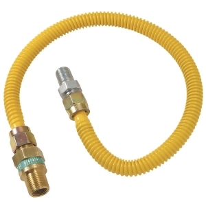 Brass Craft 1/2x1/2-24 Gas Connector Cssd44r-24p - All