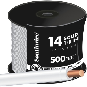 Southwire 500' 14sol White Thhn Wire 11580858 - All