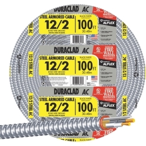 Southwire 100' 12/2 Stl Armr Cable 55274923 - All