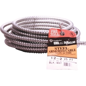 Southwire 25' 12/2 Stl Armr Cable 55274921 - All
