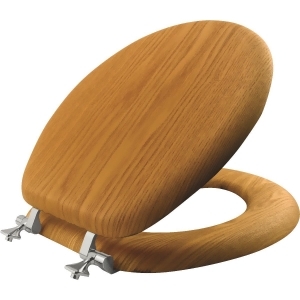 Bemis/mayfair Oak Veneer Round Seat 9601Cp-378 - All