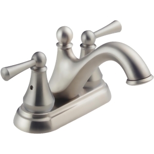 Delta Faucet 2h Stainless Steel Lavatory Faucet with Popup 25999Lf-ss - All