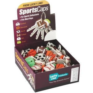 Lucky Line 200 Ct Box Sports Caps 16100 - All