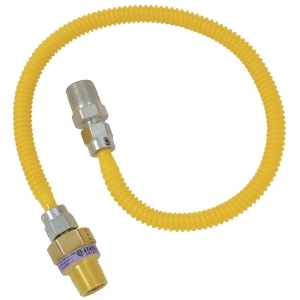 Brass Craft 1/2x3/8-36 Gas Connector Cssl44r-36p - All