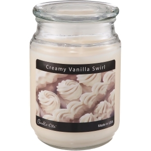 Candle-lite Vanilla Swirl Jar Candle 3297553 Pack of 4 - All