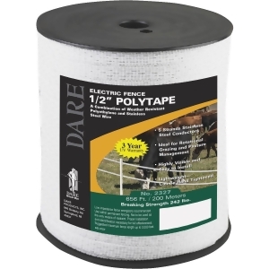 Dare Prod. .5 200m Poly Fence Tape 2327 - All